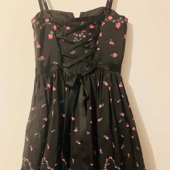 Betsey Johnson Original Dress + pink lace jacket - Picture 3 of 7